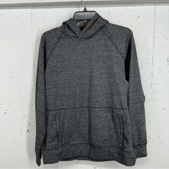 01.ALGO Performance Men’s size Small Gray Pullover Hoodie Sweatshirt - Picture 1 of 10